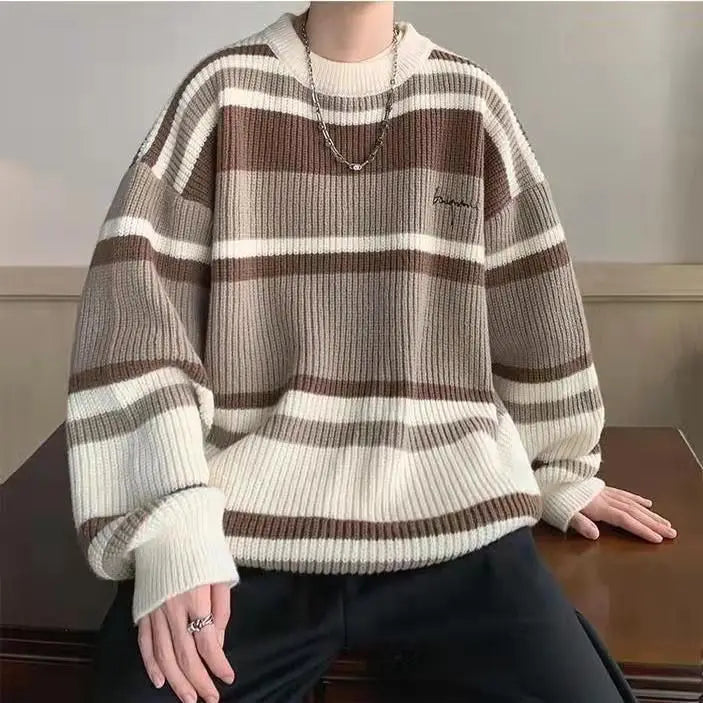 Stripped Soft Boy Knitted Sweater