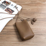 Soft Leather Shoulder Messenger Bag