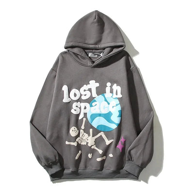 Sudadera con capucha esqueleto de Mucho Sol