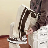 Comfy Lazy Boy Striped Corduroy Pants