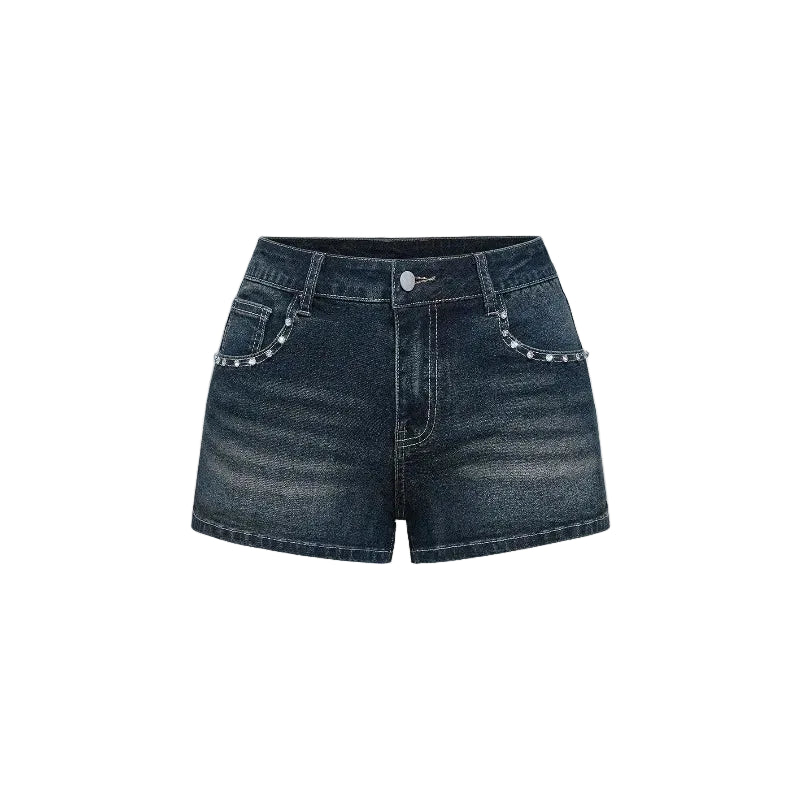Low Waist Summer Mini Denim Shorts