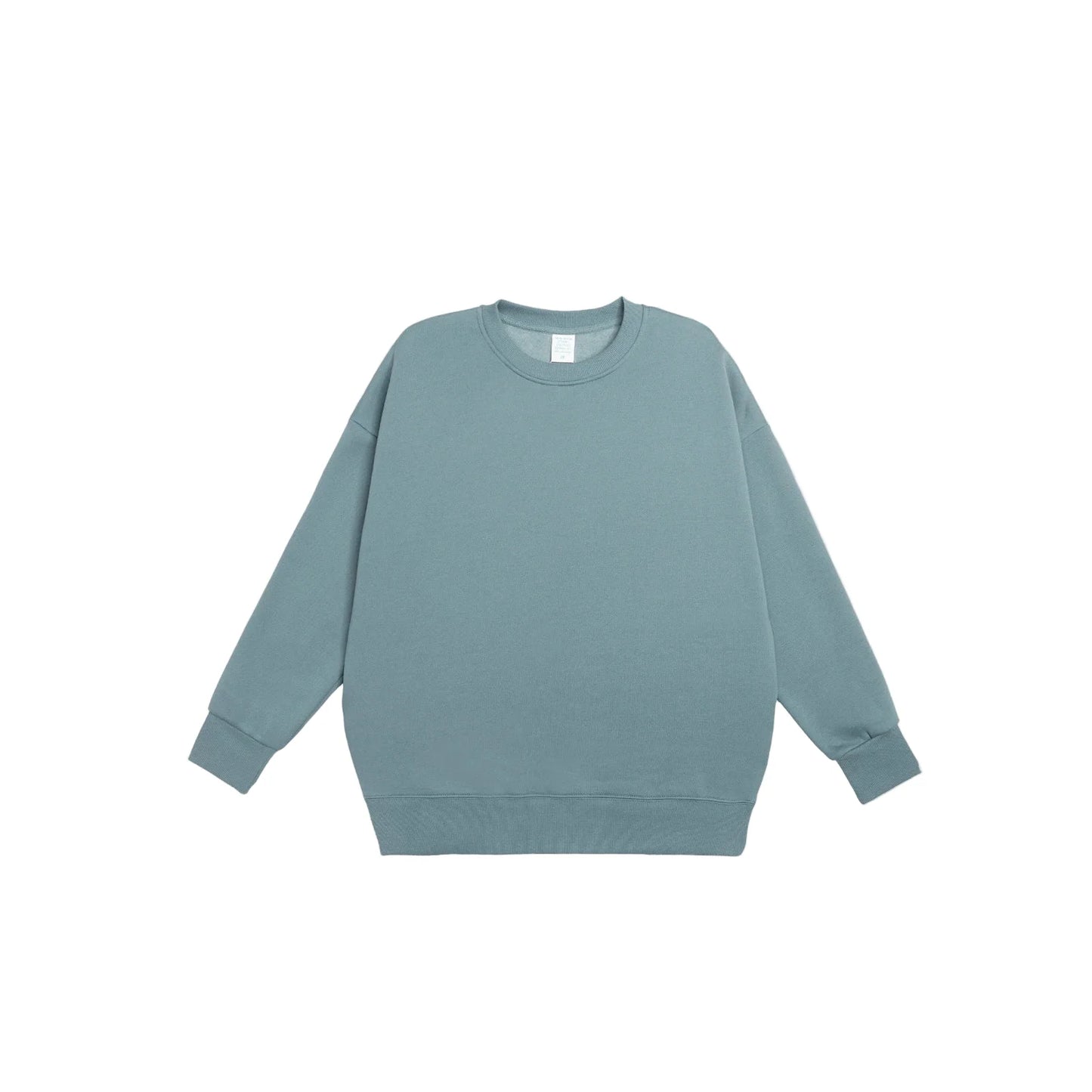Basic Thick Fleece Crew Neck Sweater