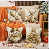 Vintage Christmas Pillow Covers