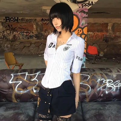Y2K Varsity Shirt