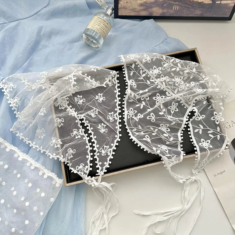 Women's Transparent Triangular Bandana