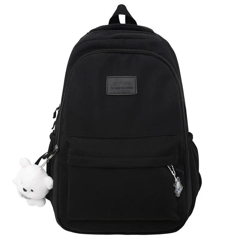 Soft Girl Waterproof College Backpack