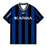Karma Stripped Fußball-T-Shirt