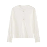 Stylisches Freizeit T-Shirt mit Rundhalsausschnitt