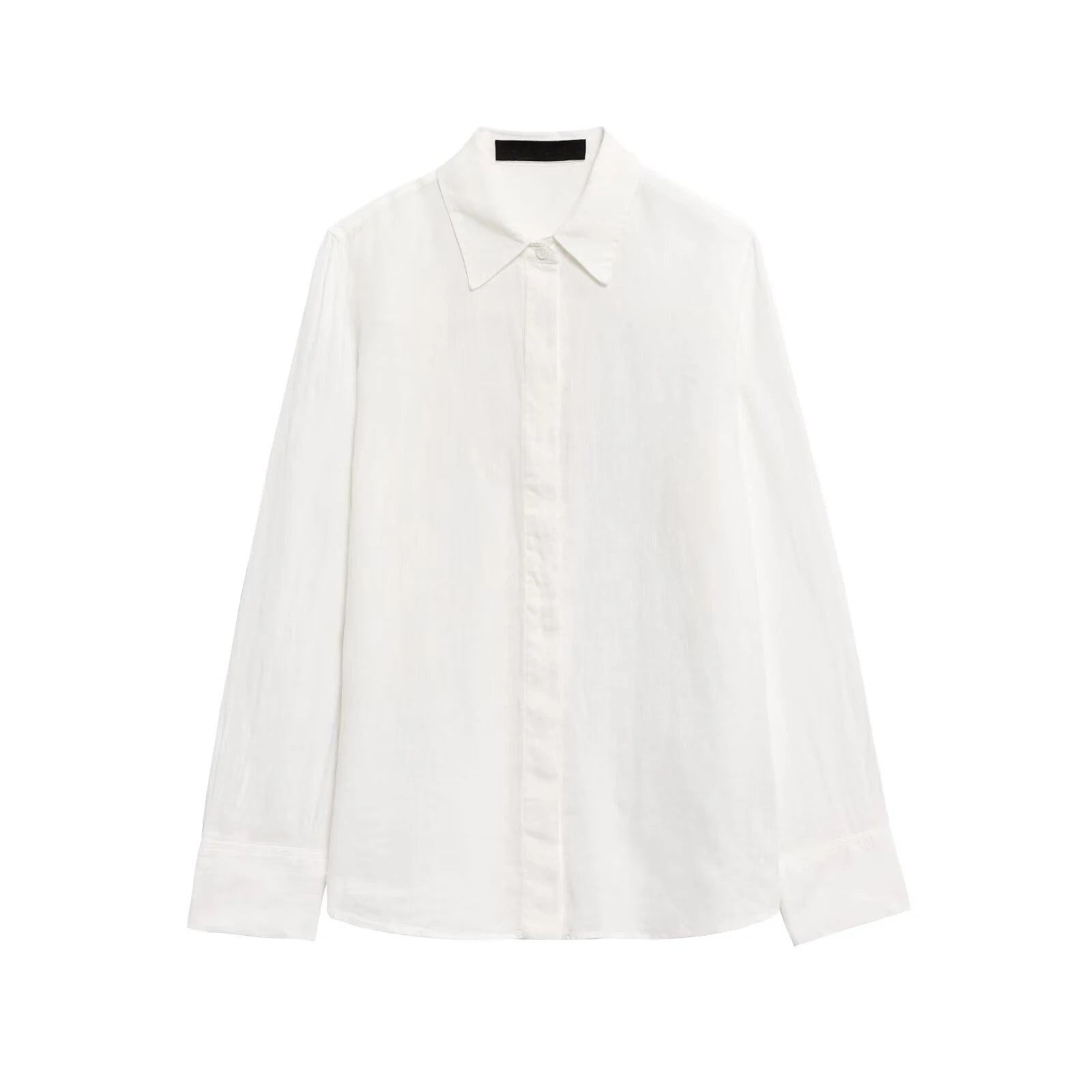 Women Single Breasted Casual Vintage Blouse