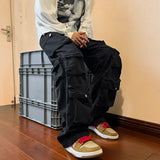 Multi-pocket Vintage Cargo Pants
