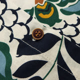 Trendy Hawaiian Plant Print Shirt
