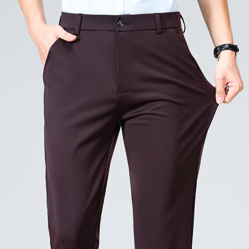 Men Formal Dress Suit Pants