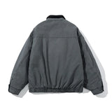 Corduroy Padded Windbreaker Jacket