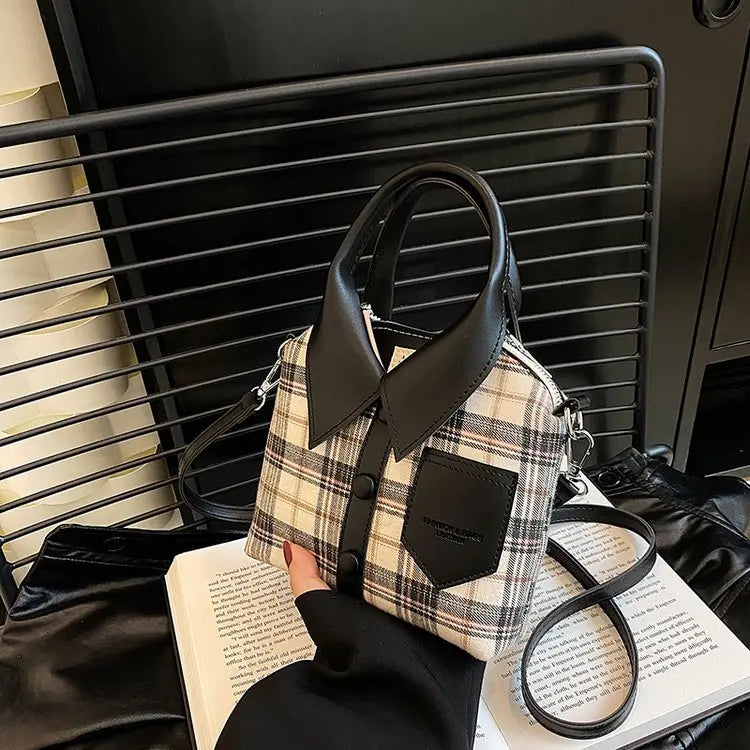 Fake Shirt Style Cross Bags