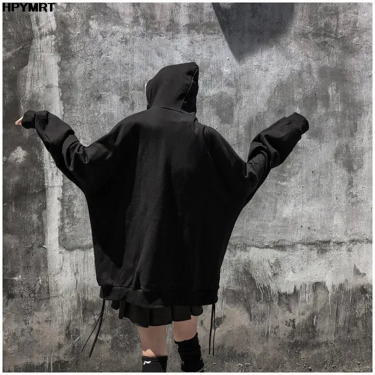 Y2K Cyber Zip-Up Hoodie