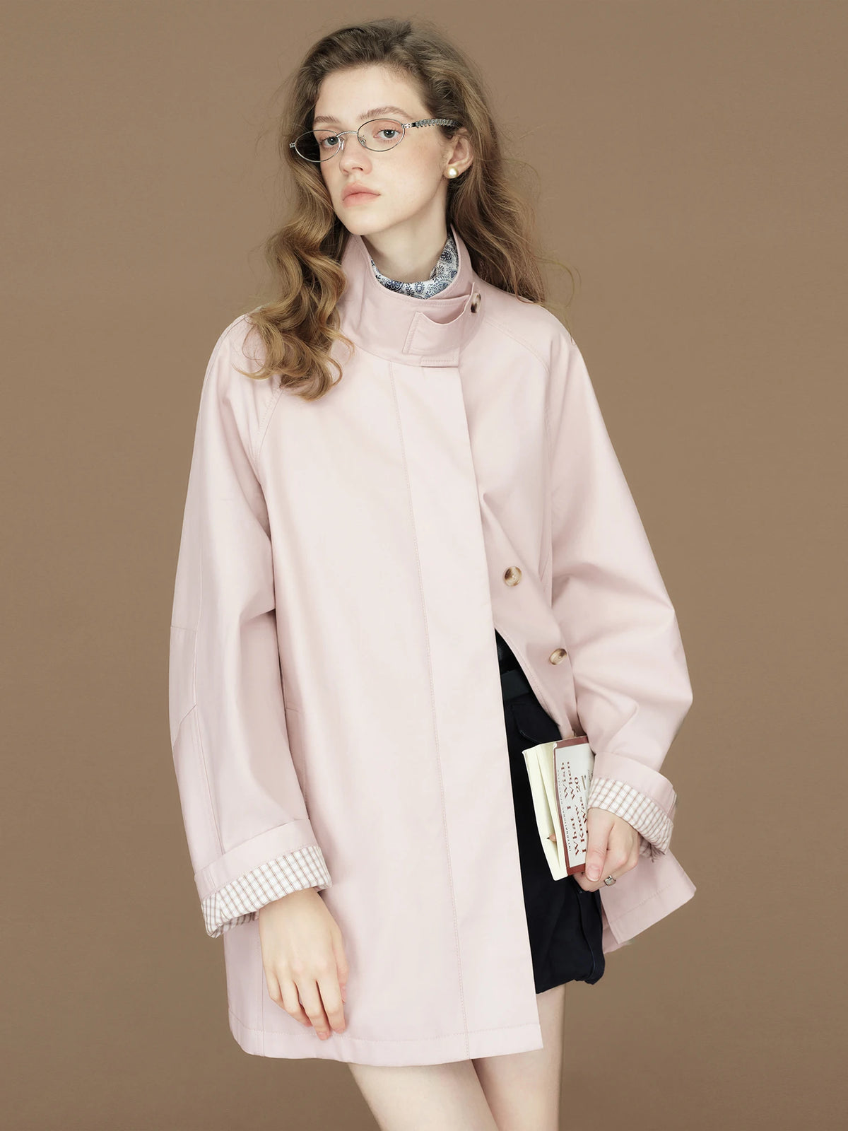 Heritage High Collar Trench Coat