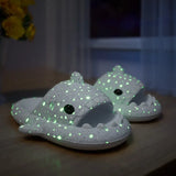 Luminous Sharky Slippers
