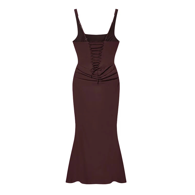 Backless Package Women Sexy Long Dress