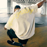 Skating Letter Print T-Shirt