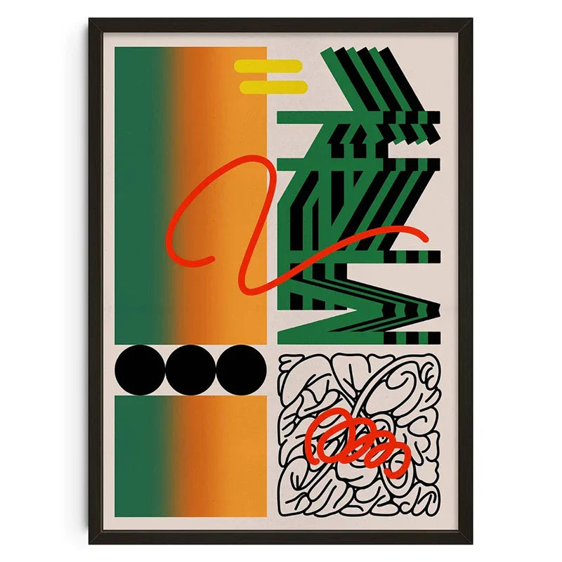 Klassische Vintage-Poster