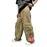 Tie Dye American Style Cargo Pants