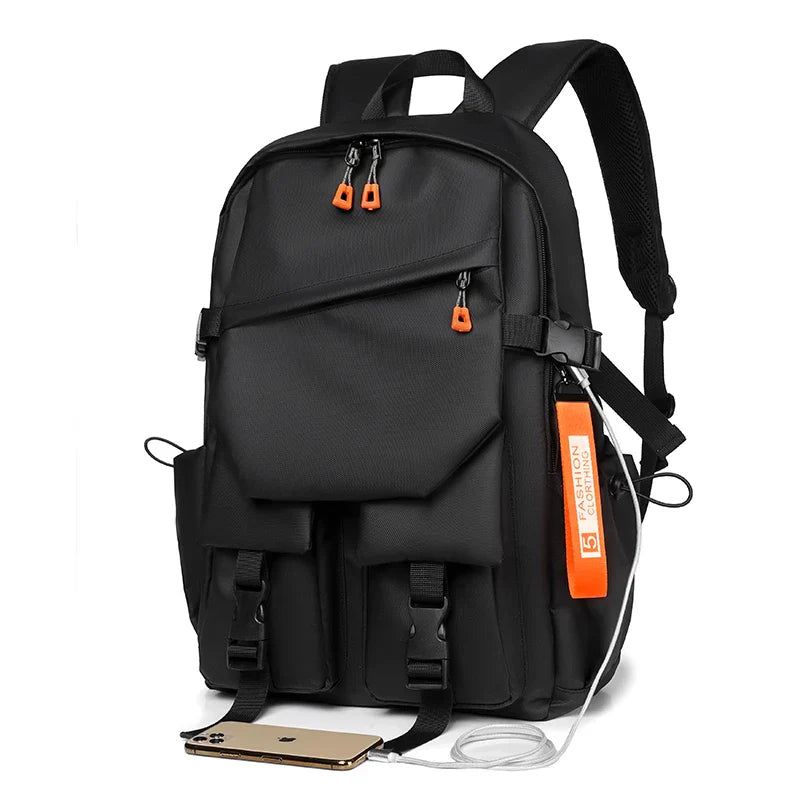 Multi-pocket Waterproof School Backpack