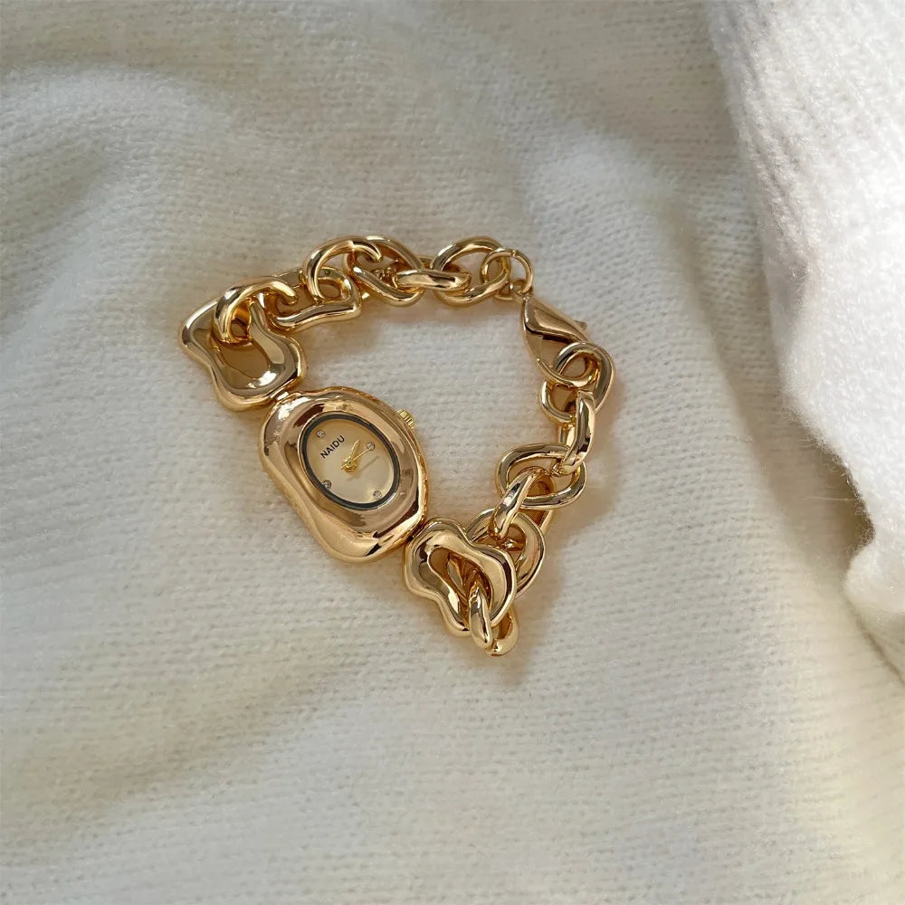 Irregular Bracelet Elegant Watch