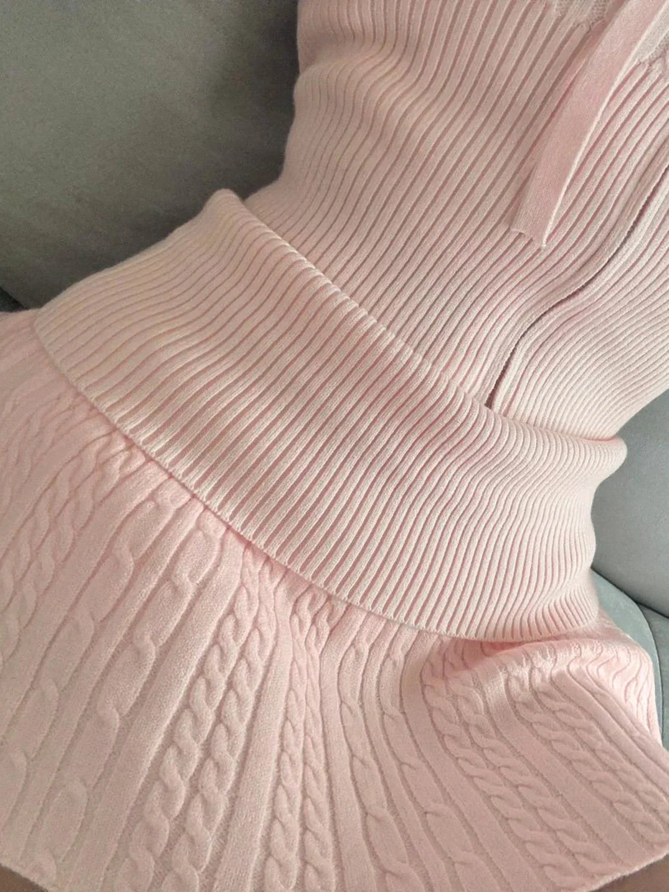 Soft Girl Pink Mini Skirt