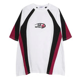 Colorful Street Short-Sleeved Sports T-Shirt