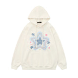 Cozy Star Patch Fleece Hoodie