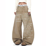 Y2K Baggy Khaki Jeans