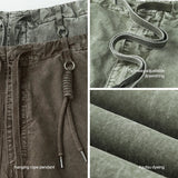 Heavy Washed Parachute Pants