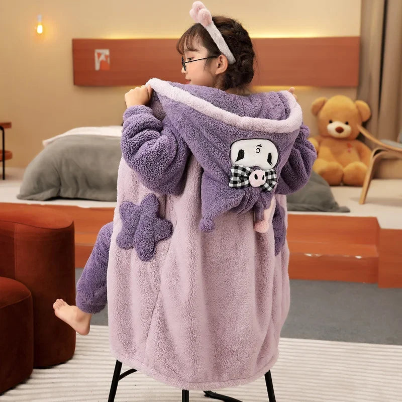 Kuromi Kinder Plüschpyjama