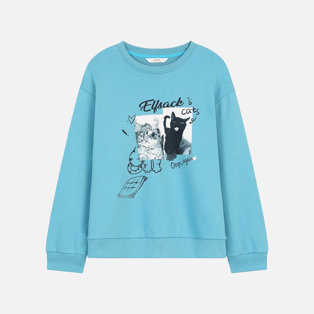 Graphic Cute Autumn Sweatshirts