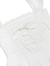 A Line Soft Girl Mini Dress