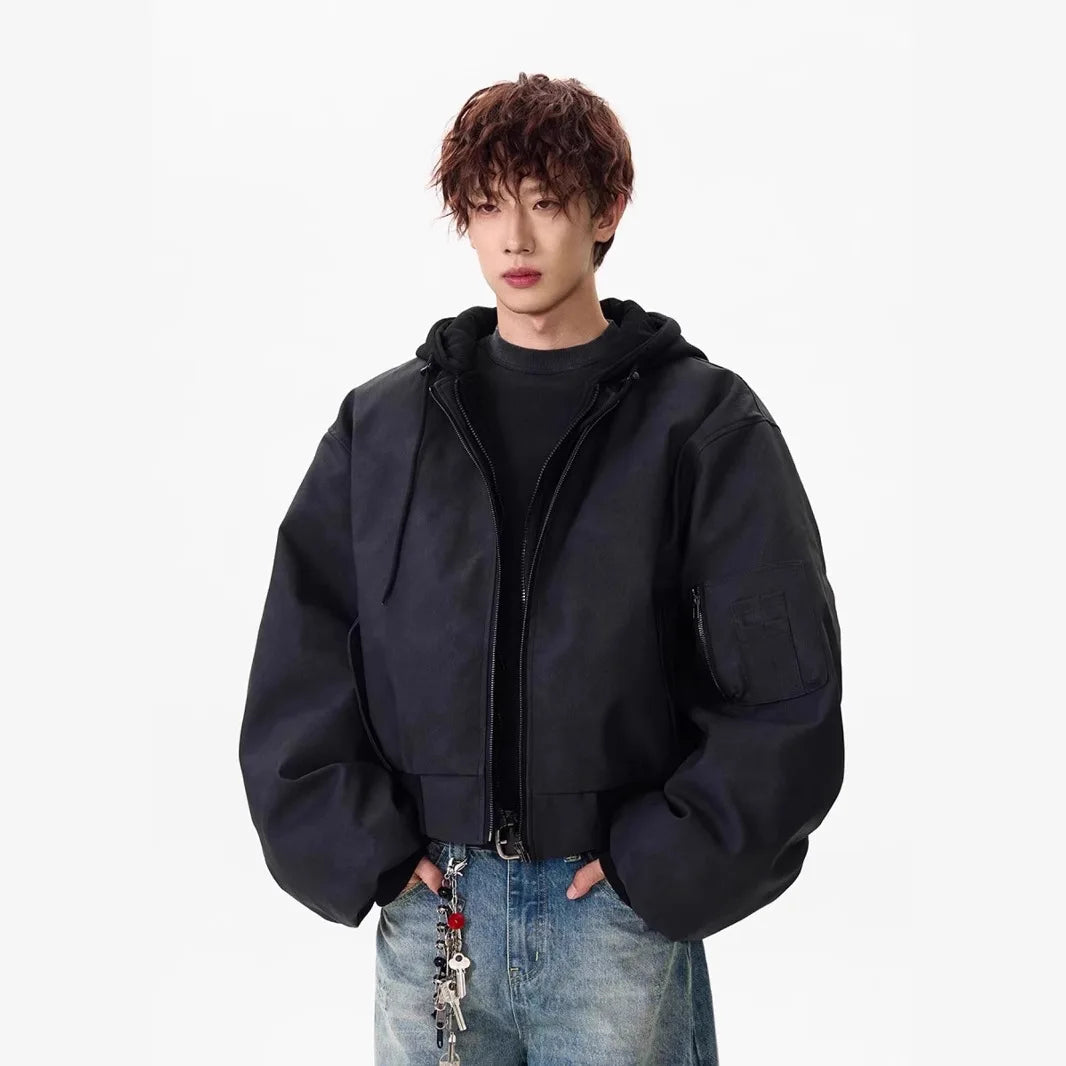Two-layered Leather Jacket