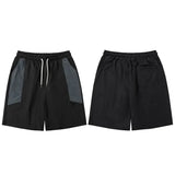 Harajuku Baggy Patchwork Short