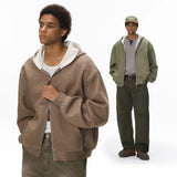 Reversible Zip-Up Hoodie