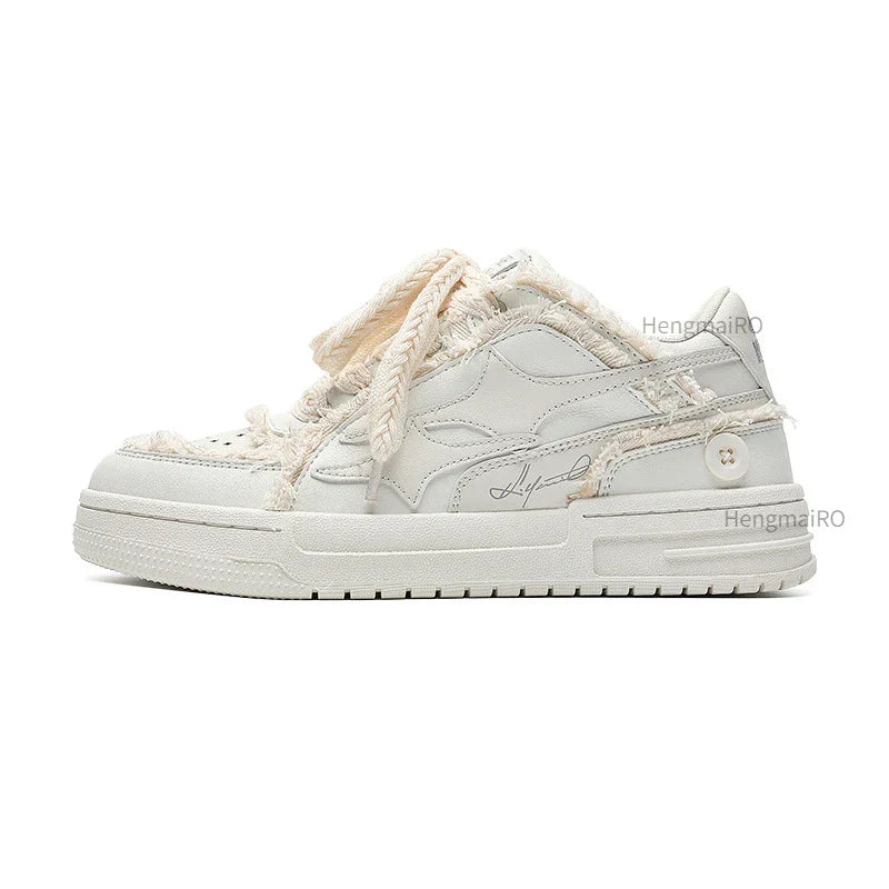Retro Y2K Star Women's Skater Sneakers