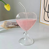 French Morning Heart-Shaped Vintage Vase