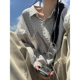 Vintage Sakura Checks Shirt