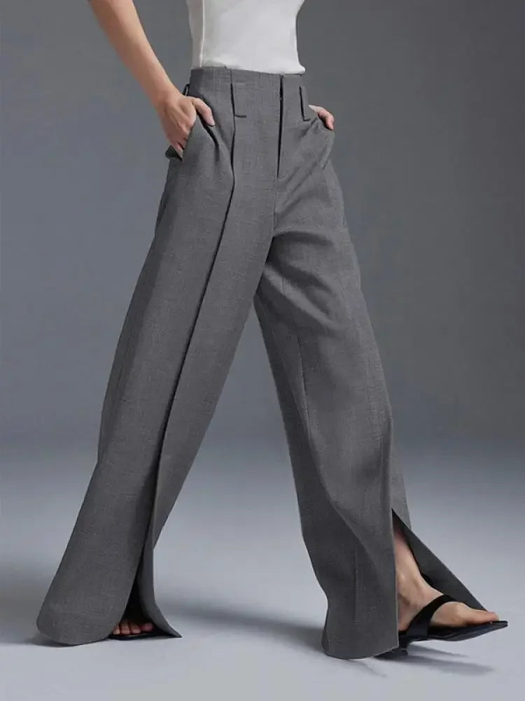 Corporate Girl Super Baggy Cut Out Pants