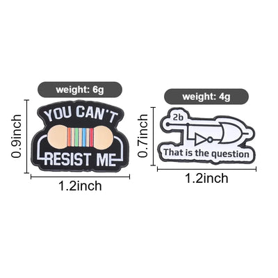 Electronic Engineer Enamel Pin