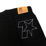 Comfortable White Star Jeans