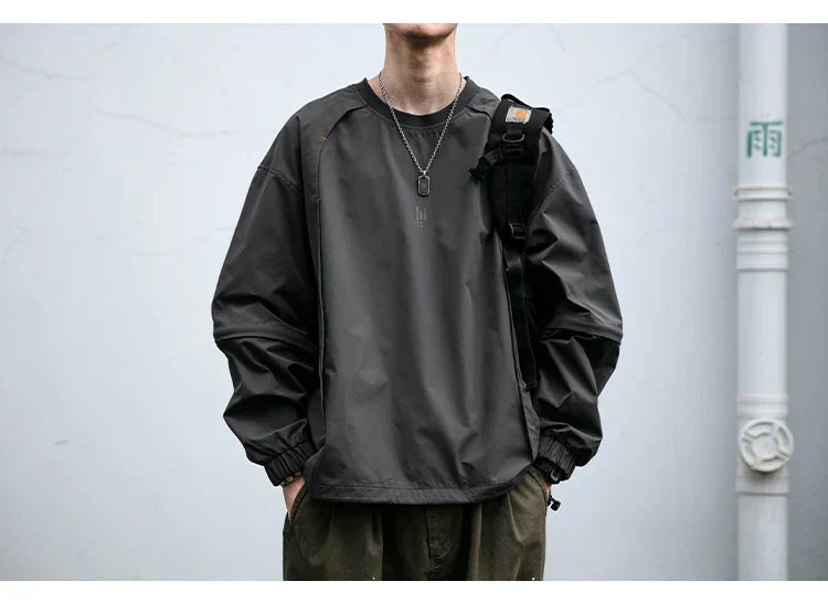 Lässiges Rundhals-Sweatshirt