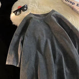 Vintage Acid Washed Oversized Y2K T-Shirt