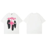 Oversized Shadow Star Graphic T-Shirt