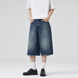 Casual Vintage Loose Denim Short