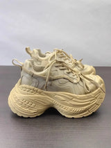 Chunky Platform Round Toe Pumps Sneakers