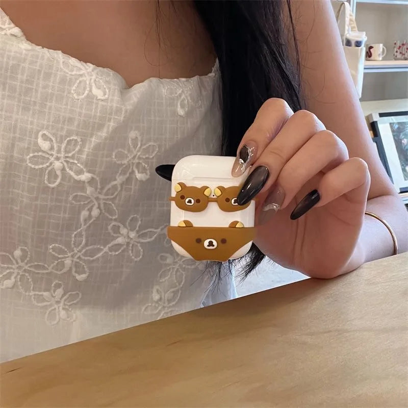 Funny Bikini Cartoon Airpods Case